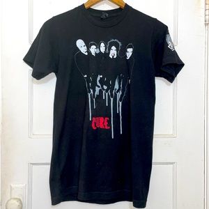 The Cure Band 2013 Black Tour Graphic TShirt (Men’s S)
